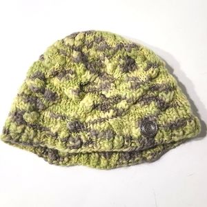 Burton 100% Wool Crochet Beanie Winter Hat Adult Size